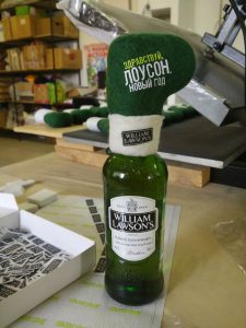 Валенок на бутылку