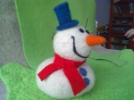 Снеговик елочное украшение Снеговик елочное украшение
