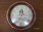 Часы настенные деревянные