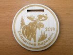 медаль деревянная